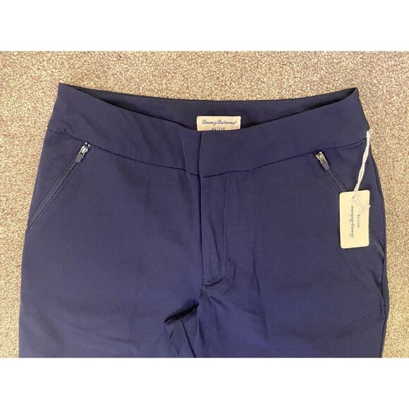 Tommy Bahama Womens Bermuda Shorts Stretch Active Navy Blue Size S - Small - NWT - Picture 3 of 16